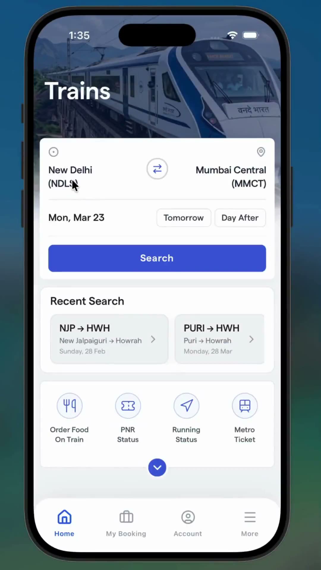 IRCTC — Reimagined
